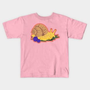 Snail Berries Kids T-Shirt